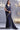 Satin Silk Fabric Zarkan Work Navy Blue Color Saree With Same Color Blouse