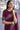 Traditional Look Wine Color Satin Silk Fabric Zarkan Work Saree With Same Color Blouse