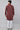 Maroon Color Function Wear Readymade Cotton Fabric Kurta Pyjama For Men