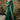 Festive Wear Green Color Art Silk Fabric Embroidered Border Work Saree With Designer Blouse