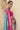 Printed Patola Silk Saree In Cyan Color