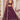 Exclusive Designer Sangeet Wear Embroidered Work Wine Color Lehenga