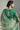 Sea Green Organza Saree With Embroidery Work Blouse