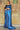 Blue Satin Border Work Saree for Party