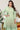 Chinon Fabric Sea Green Color Festive Wear Embroidered Readymade Designer Palazzo Salwar Kameez