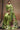 Digital Printed Satin Crepe Fabric Casual Wear Green Color Designer Saree