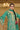 Diwali Special Art Silk Fabric Green Color Embroidered Readymade Designer Salwar Suit