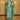 Diwali Special Art Silk Fabric Green Color Embroidered Readymade Designer Salwar Suit