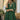 Dark Green Color Embroidered Readymade Palazzo Salwar Suit In Chinon Fabric