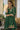Dark Green Color Embroidered Readymade Palazzo Salwar Suit In Chinon Fabric