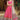 Excellent Silk Fabric Pink Color Bright Readymade Gown With Dupatta