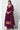 Georgette Fabric Festive Look Beatific Palazzo Suit In Purple Color