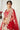 Embroidery Work Designs Net Fabric Red Color Wedding Wear Lehenga