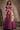 Party Style Embroidered Burgundy Color Art Silk Fabric Designer Readymade Gown