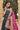 Art Silk Fabric Festival Wear Vivacious Gown With Dupatta In Navy Blue Color