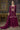 Art Silk Fabric Embroidered Glamorous Readymade Lehenga With Long koti In Burgandy Color