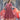 Stylish Printed Georgette Red Color Readymade Gown With Dupatta For Function