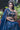Blue Color Printed Chinon Fabric Readymade Lehenga Choli