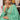 Sea Green Color Georgette Fabric Glamorous Look Sharara Top Lehenga