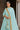 Radiant Cyan Color Georgette Fabric Embroidered Anarkali Suit