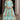Radiant Cyan Color Georgette Fabric Embroidered Anarkali Suit