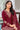 Embroidered Work Imposing Georgette Fabric Palazzo Suit In Maroon Color
