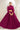 Net Fabric Embroidered Wedding Wear Lehenga Choli In Wine Color