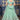 Sangeet Wear Embroidered Georgette Lehenga In Radiant Sea Green Color