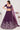 Purple Color Sangeet Wear Marvellous Embroidered Georgette Lehenga