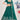 Embroidered Green Color Color Sangeet Wear Splendid Georgette Lehenga