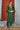 Green Color Party Wear Embroidery Work Long Kurti With Pant In Rayon Fabric