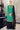 Green Color Georgette Fabric Adorming Sharara Suit