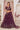 Glittering Sequins Work On Wine Color Net Fabric Sangeet Wear Readymade Lehenga