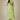 Radiant Green Color Rayon Fabric Kurti With Pant