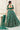 Net Fabric Sangeet Function Wear Green Color Embroidered Lehenga