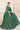 Net Fabric Sangeet Function Wear Green Color Embroidered Lehenga