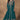 Embroidered Teal Color Sangeet Wear Readymade Long Sharara Top Lehenga In Georgette Fabric
