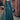 Art Silk Fabric Teal Color Glorious Party Style Readymade Gown With Dupatta