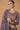 Purple Color Georgette Fabric Embroidered Readymade Long Anarkali Style Gown With Dupatta