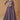 Purple Color Georgette Fabric Embroidered Readymade Long Anarkali Style Gown With Dupatta
