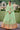 Sea Green Color Sangeet Wear Net Fabric Lehenga With Tempting Embroidered Work