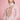 Party Wear Pink Color Georgette Thread Embroidered Straight Cut Dress