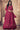 Embroidered Georgette Rani Color Sharara Top Lehenga