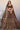 Sequins Work On Net Fabric Bewitching Lehenga Choli In Brown Color