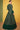 Eugeniya Belousova Art Silk Green Color Solid Readymade Gown With Dupatta