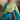 Festive Wear Cyan Color Inventive Salwar Suit In Art Silk Fabric