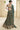 Dark Green Georgette Reception Wear 3 Piece Readymade Lehenga With Printed And Embellished Blouse