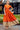 Cotton Orange Color Magnificent Readymade Kurti