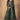 Diksha Singh Captivating Georgette Readymade Sharara Top Lehenga In Dark Green Color