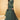 Wedding Wear Net Fabric Embroidered Lehenga Choli In Dark Green Color